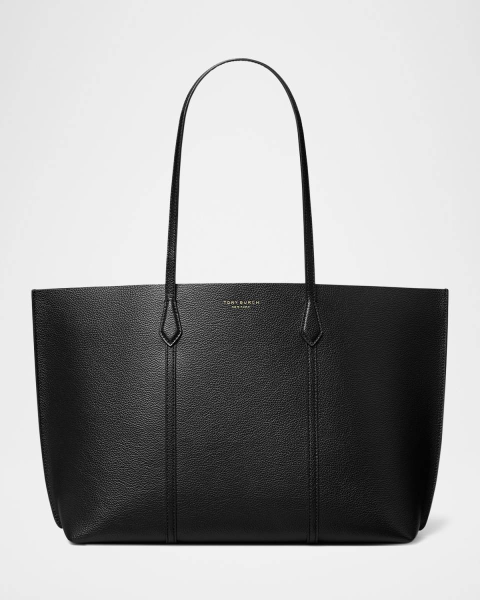 Perry Leather Triple Compartment Tote